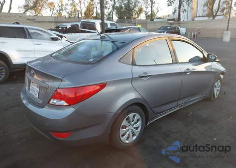 2016 Hyundai Accent Se z USA, uszkodzony, nr VIN KMHCT4AE4GU083033